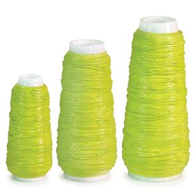 Spool Of Yarn Vase (Set of 6) 7", 9", 10.5"H Dolomite