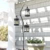 Lantern Tree w/3 Lanterns 71"H Iron