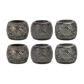 Votive Holder (Set of 6) 4.5"Dx 4"H Metal