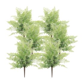 Fern Bush (Set of 6) 19"H Plastic