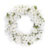 Dogwood Wreath 24.5"D Polyester