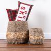 Basket (Set of 2) 16.25"D x 14.5"H, 18"D x 17"H Seagrass