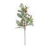 Mistletoe Spray w/Berries (Set of 6) 18.5"H Fabric