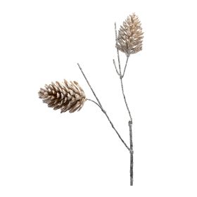 Pine Cone Spray (Set of 12) 30"H Plastic