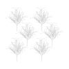 Glitter Bush (Set of 6) 24"H Plastic