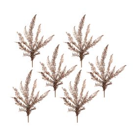 Icy Fern Spray (Set of 6) 29"H Plastic