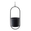 Hanging Pot (Set of 2) 17"H Metal