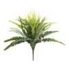 Mixed Fern Bush (Set of 2) 22"H Polyester