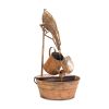 Fountain with Duck 17"D x 33"H Iron