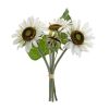 Sunflower Bouquet (Set of 6) 11.5"H Polyester