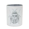 Insect Pot (Set of 3) 4.5"D x 5.75"H, 5.5"H x 6.75"H, 6.5"D x 7.75"H Iron