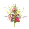 Mixed Floral Bush (Set of 6) 21"H Polyester-Plastic