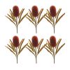 Banksia Stem (Set of 6) 24"H Plastic