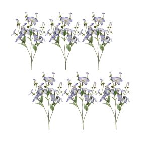 Morning Glory Spray (Set of 6) 24.5"H Polyester