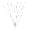 Snowy Tinsel Branch (Set of 12) 43"H Plastic