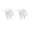 Hanging Tinsel Branch (Set of 2) 28"H Plastic