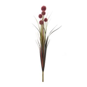 Allium Bush (Set of 6) 28"H PVC Stem