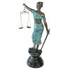 High Quality Solid Bronze Giant Themis Blind Justice Statue