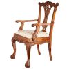 ENGLISH CHIPPENDALE ARM CHAIR