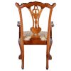 ENGLISH CHIPPENDALE ARM CHAIR