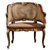 LOUIS XV RATTAN CHAIR