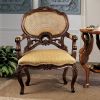 Chateau Dark Wood Solid Mahogany Chair