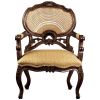 Chateau Dark Wood Solid Mahogany Chair