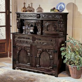 JACOBEAN COURT CUPBOARD BUFFET