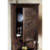 COAT OF ARMS GOTHIC REVIVAL ARMOIRE