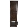 COAT OF ARMS GOTHIC REVIVAL ARMOIRE