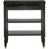 FRENCH 1940 EBONY CONSOLE TABLE