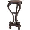 ROUND BOW SIDE TABLE