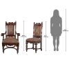 S/6 CLASSIC EDWARDIAN DINING CHAIRS