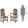 S/6 CHARLES II CHAIRS