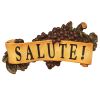 SALUTE GRAPE PLAQUE