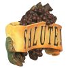 SALUTE GRAPE PLAQUE