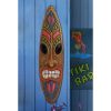 KA HEKILI THUNDER GOD TIKI WALL PLAQUE