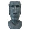 Easter Island Moai Outdoor Garden Planter Statue