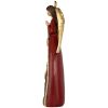 CHRISTMAS ANGEL FIGURINE W/ HOLY FAMILY