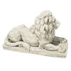 Lyndhurst Manor Lion Sentinel Garden Outdoor Statue