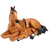 Mother & Child Garden Outdoor Horse Statues