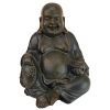 MEDIUM LAUGHING BUDDHA STATUE