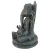 GREYSTONE LORD GANESHA STATUE