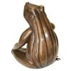 FOREVER IN MY HEART FROG BRONZE STATUE