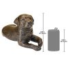 LABRADOR PUPPY DOG BRONZE STATUE