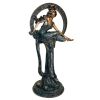 Maiden Of Arts Solid Bronze Outdoor Garden Statue