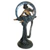 Maiden Of Arts Solid Bronze Outdoor Garden Statue