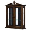 MAHOGANY AMESBURY MANOR CURIO CABINET