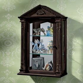 ESSEX HALL HARDWOOD CURIO CABINET