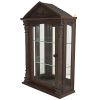 ESSEX HALL HARDWOOD CURIO CABINET